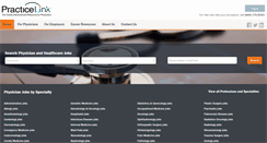 Desktop Screenshot of practicelink.com